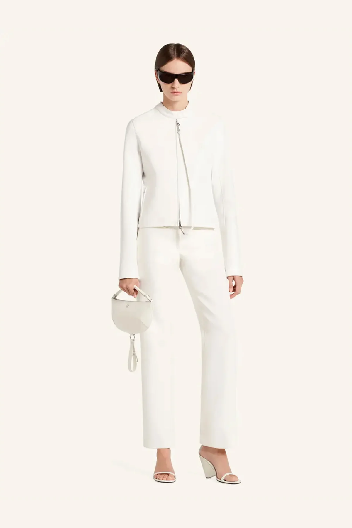 COURRÈGES | CITY VINYL BIKER JACKET - Image 2