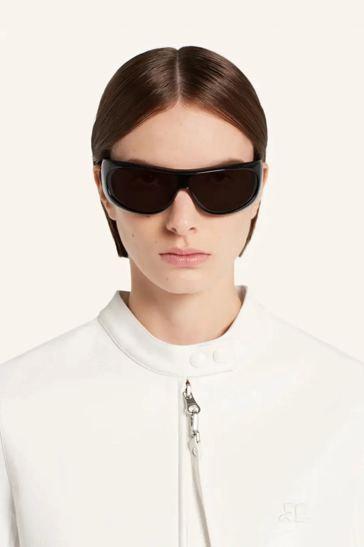 COURRÈGES | CITY VINYL BIKER JACKET - Image 5