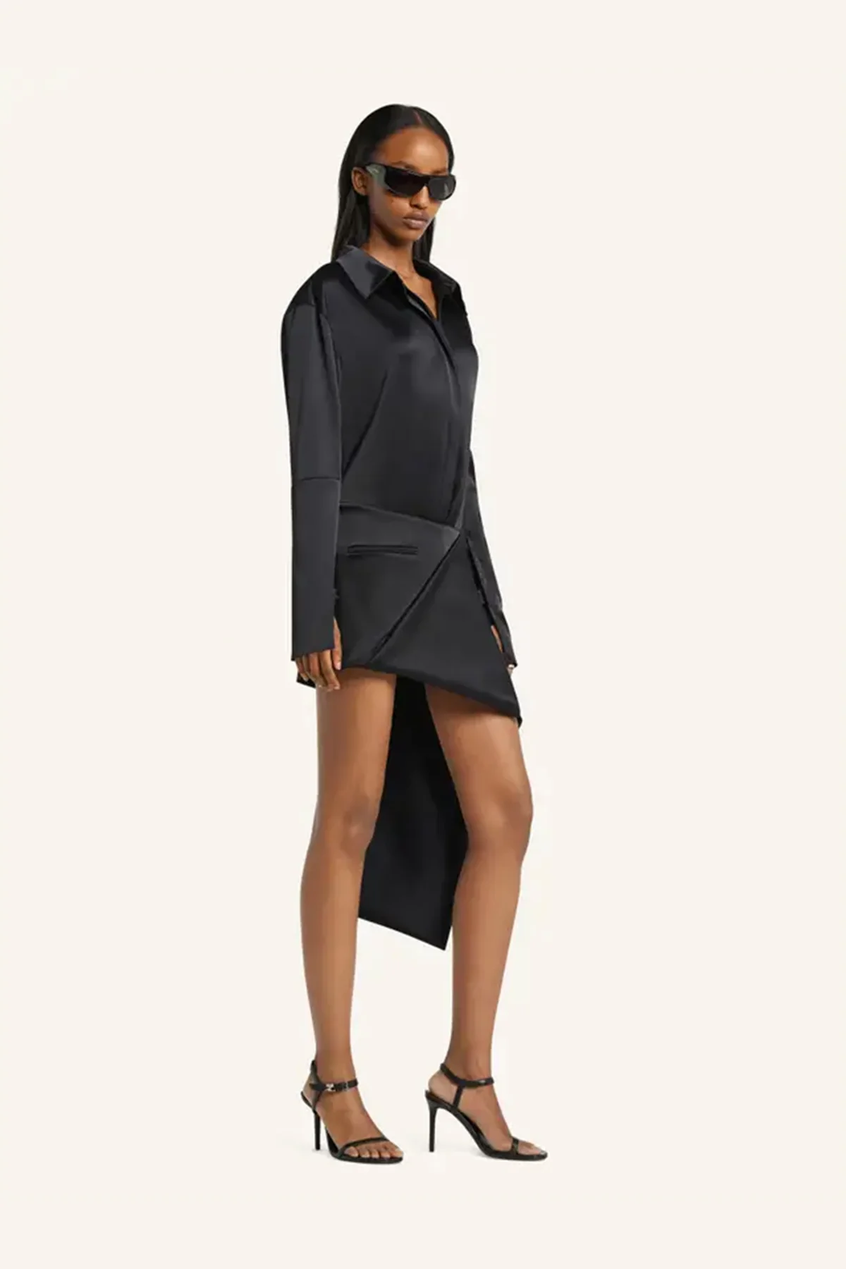 COURRÈGES | SATIN SHIRT - Image 3