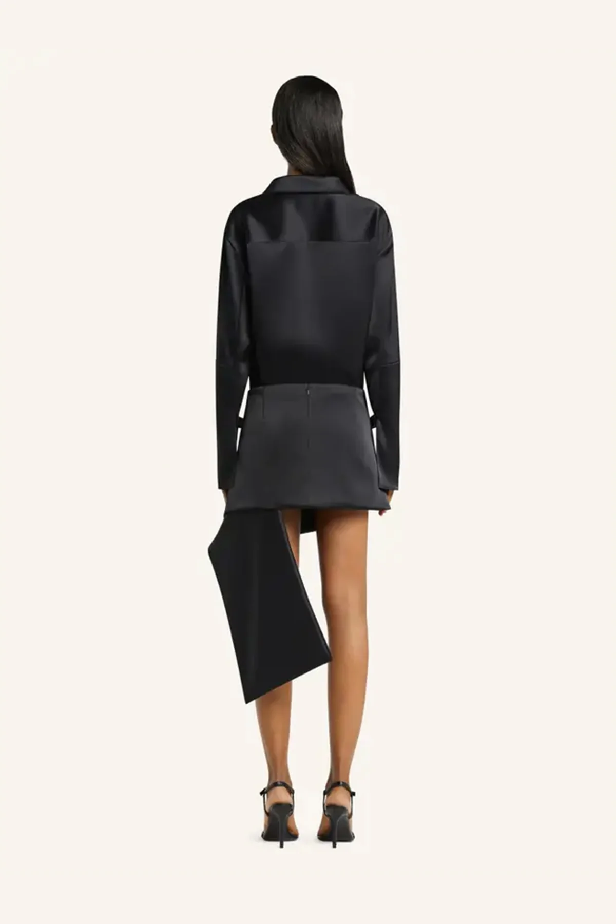 COURRÈGES | SATIN SHIRT - Image 4