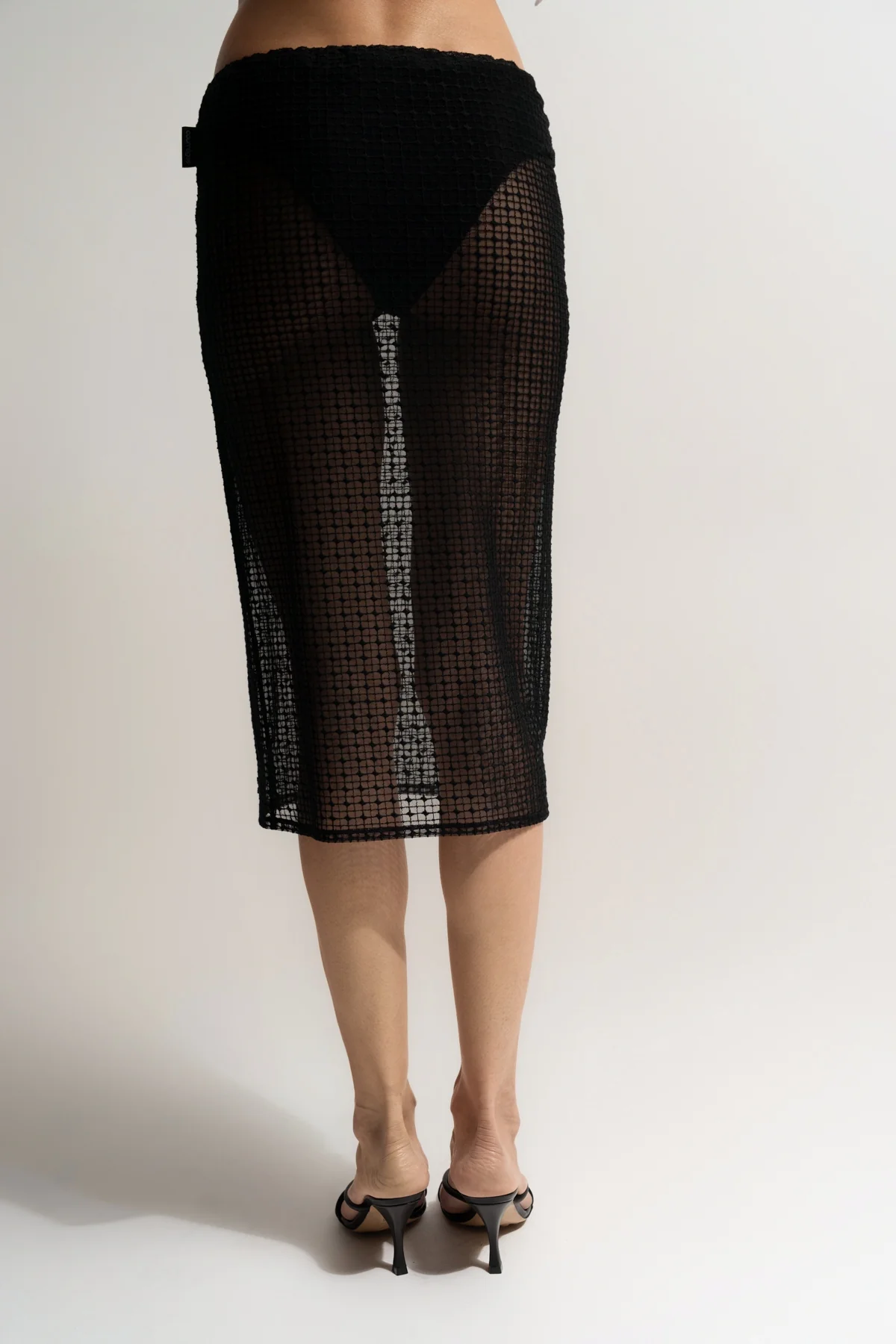 COURRÈGES | TUBE LACE SKIRT - Image 4