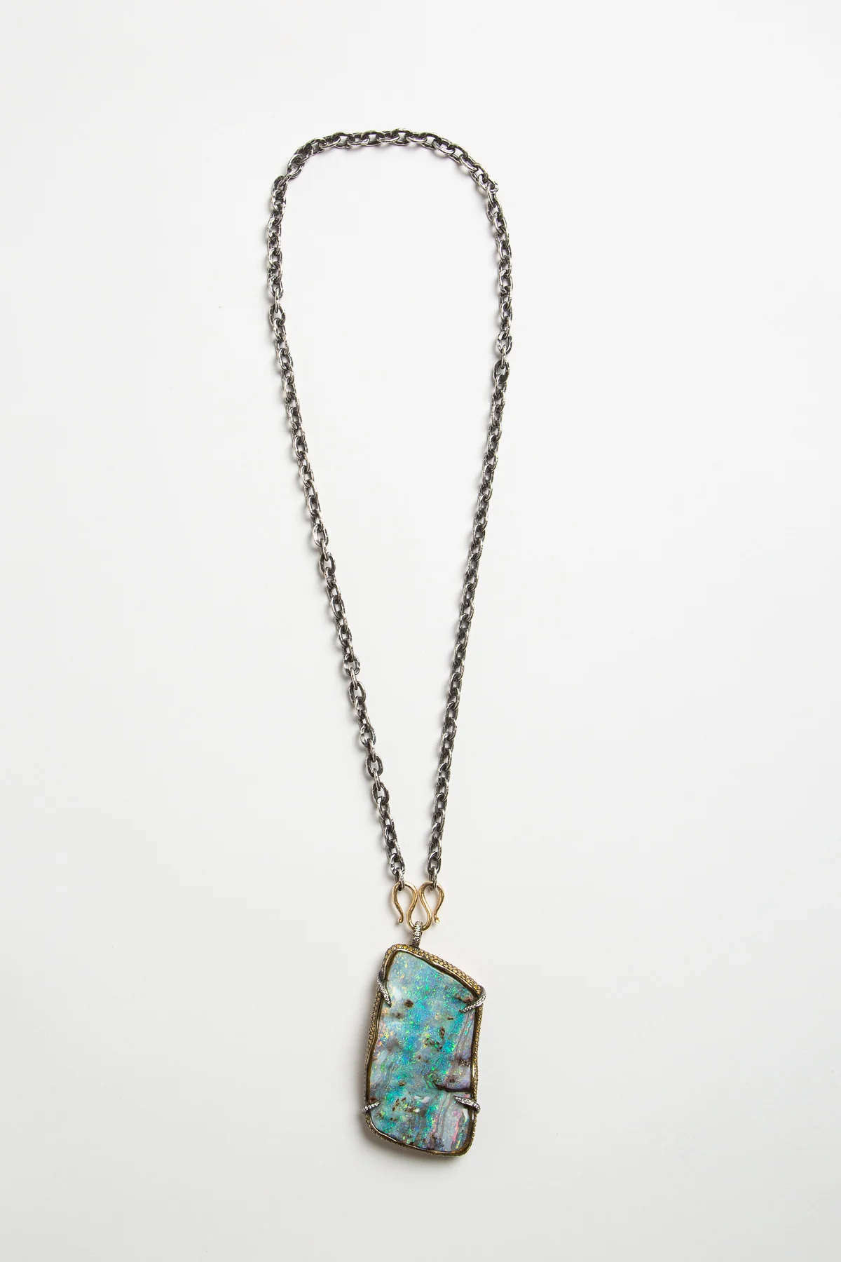 DEANNA HAMRO | BOULDER OPAL PENDANT NECKLACE - Image 2