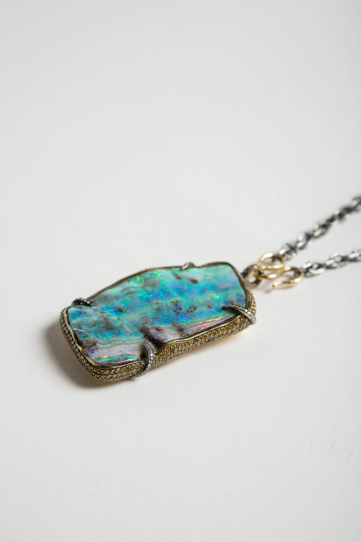DEANNA HAMRO | BOULDER OPAL PENDANT NECKLACE - Image 3