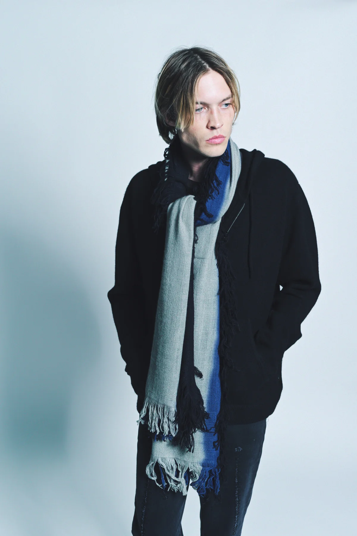 DENIS COLOMB | HAUSA TIE DYE STOLE - Image 3