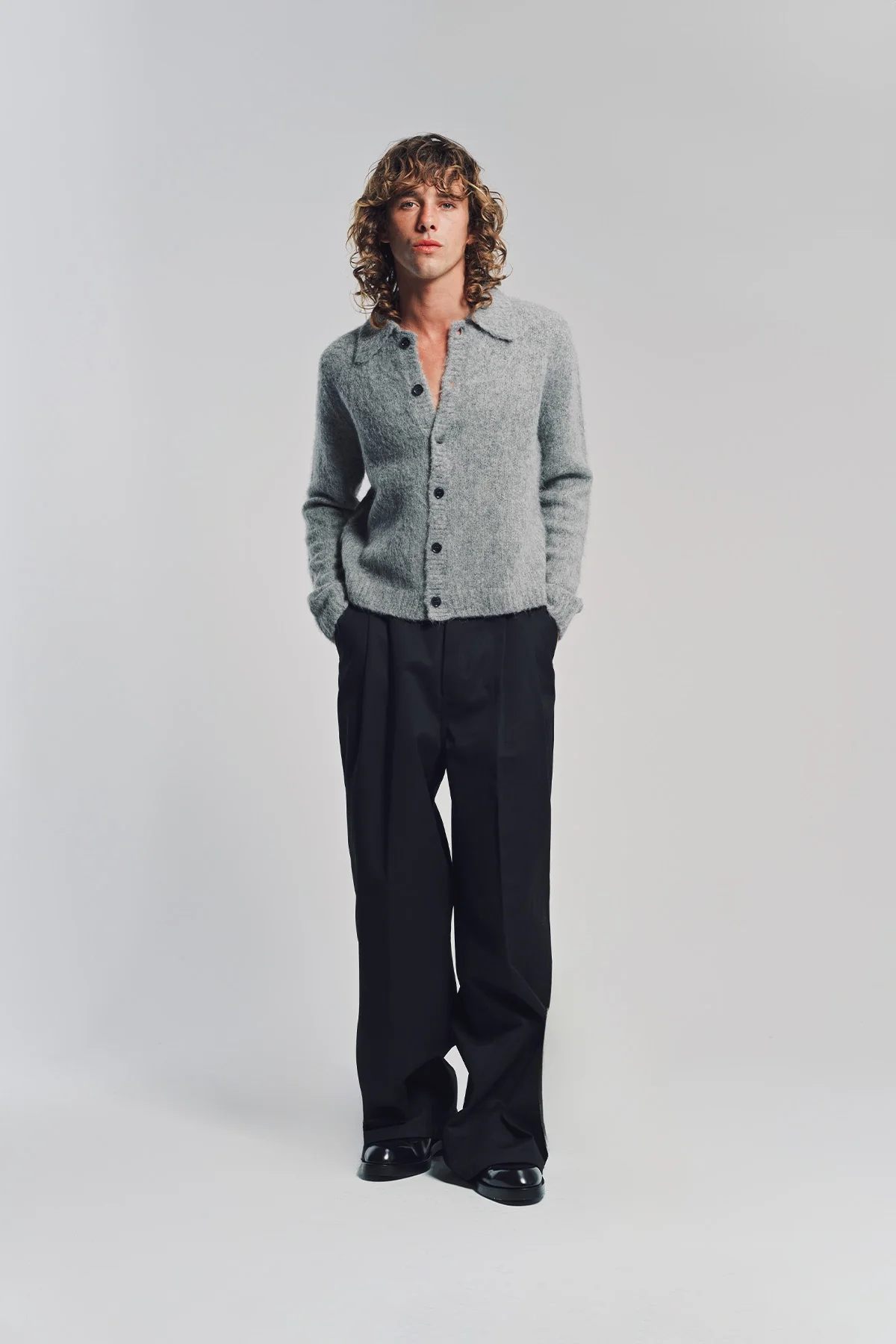 DRIES VAN NOTEN | COLLARED CARDIGAN