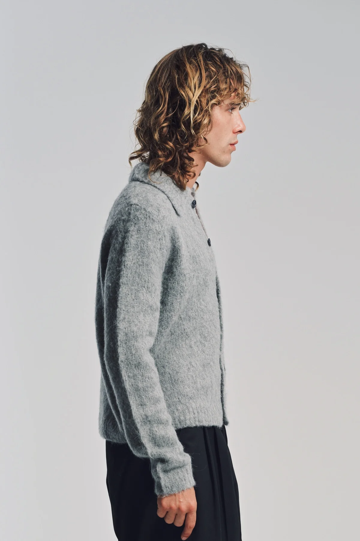 DRIES VAN NOTEN | COLLARED CARDIGAN - Image 5