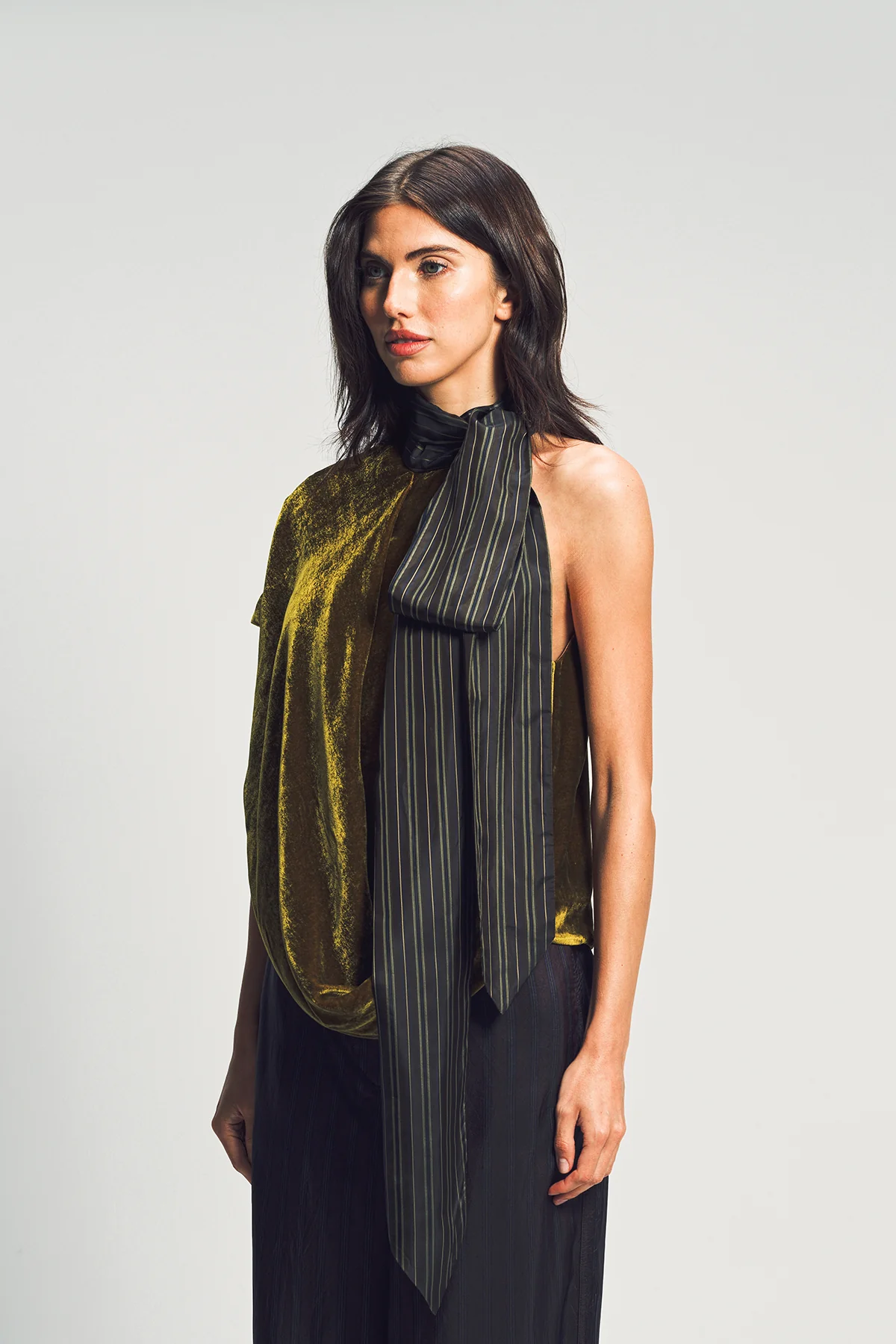 DRIES VAN NOTEN | CRESTA VELVET TOP - Image 3