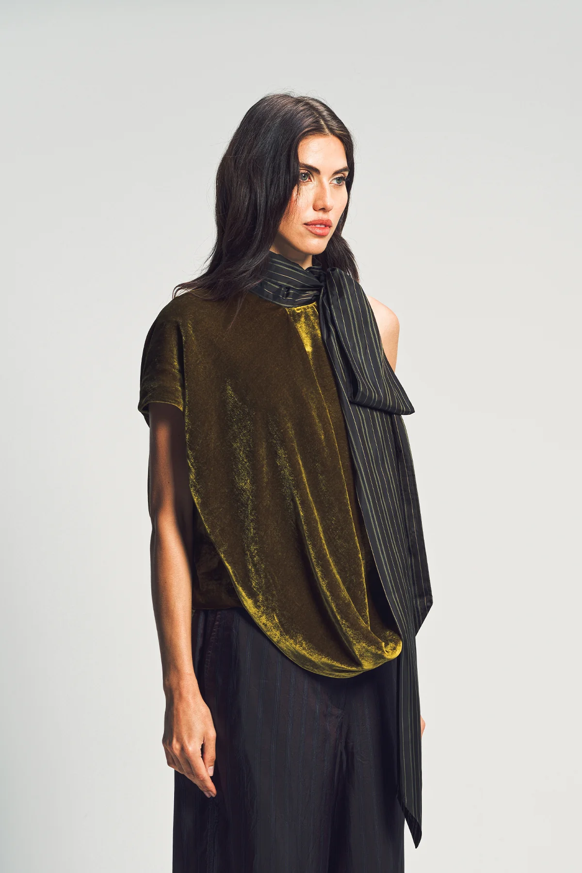 DRIES VAN NOTEN | CRESTA VELVET TOP - Image 4