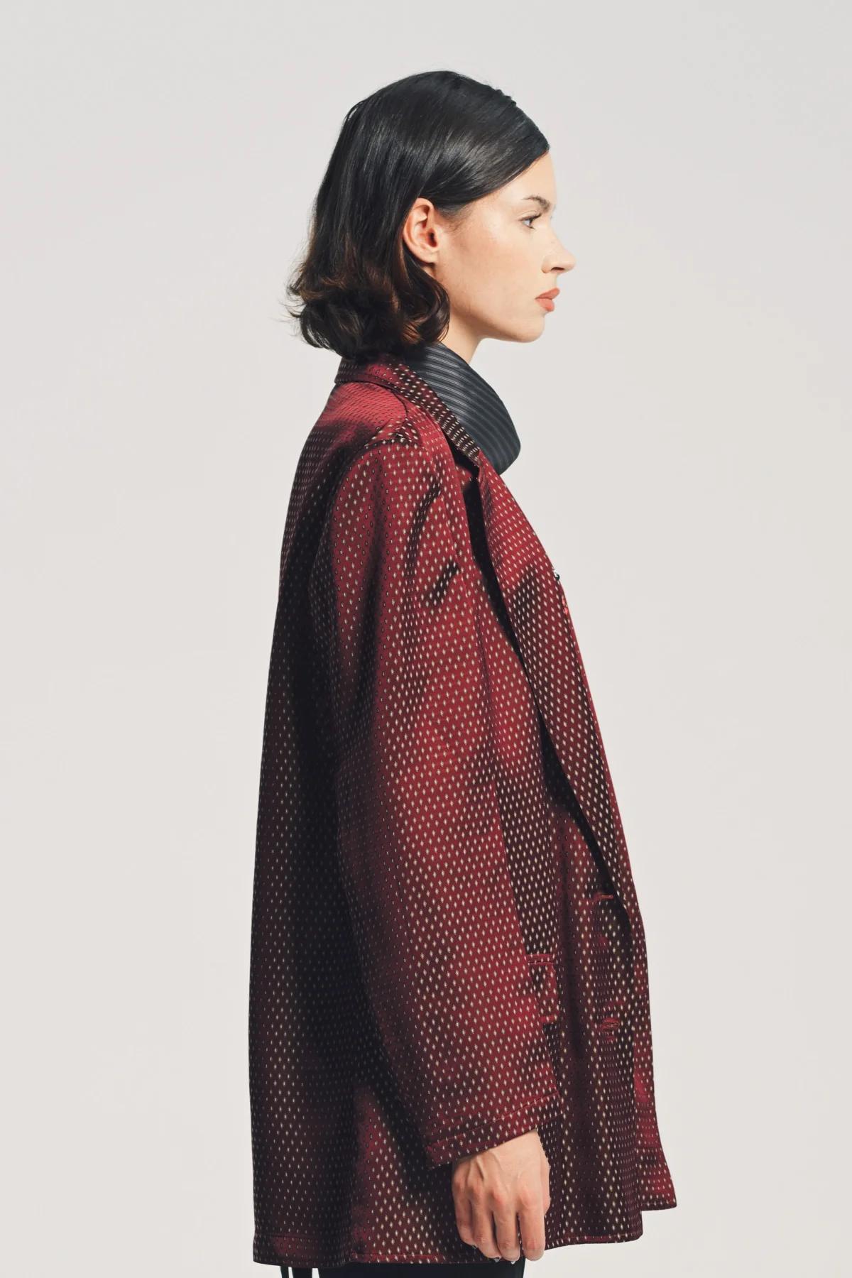 DRIES VAN NOTEN | DIAMOND JACQUARD BLAZER - Image 5