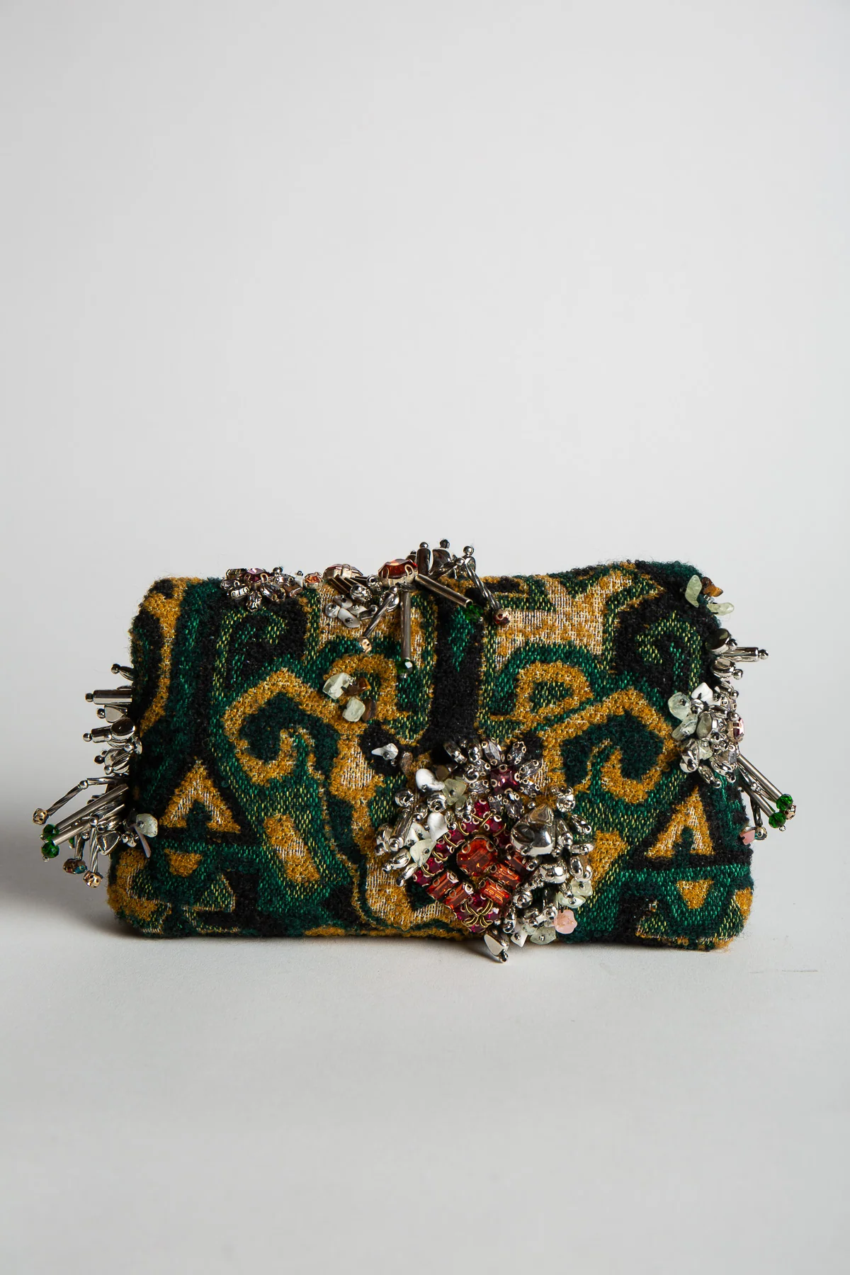 DRIES VAN NOTEN | EMBELLISHED ENVELOPE BAG - Image 3