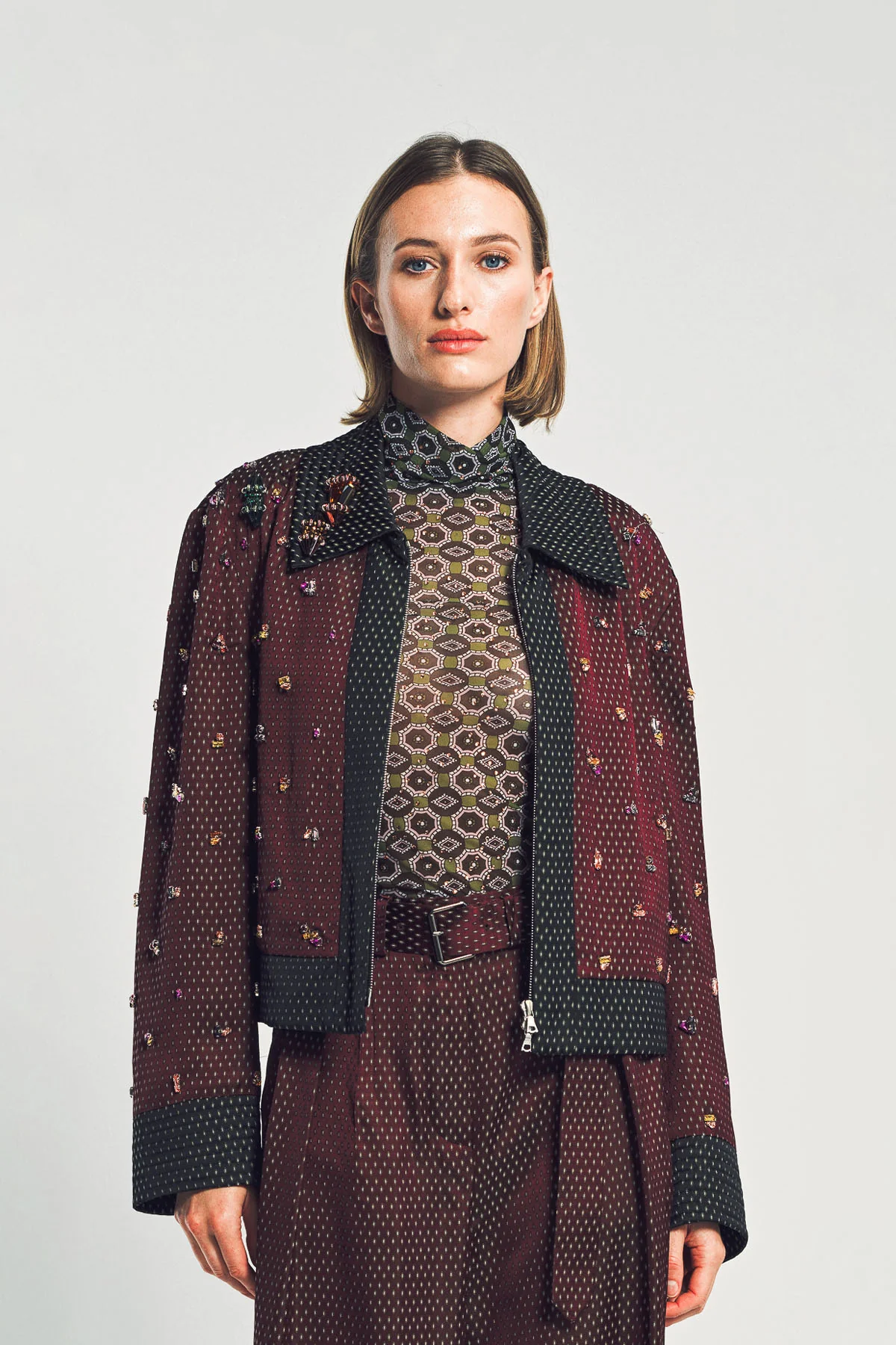 DRIES VAN NOTEN | EMBELLISHED JACKET - Image 2