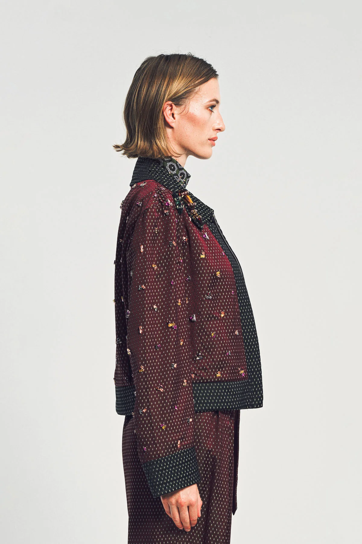 DRIES VAN NOTEN | EMBELLISHED JACKET - Image 3