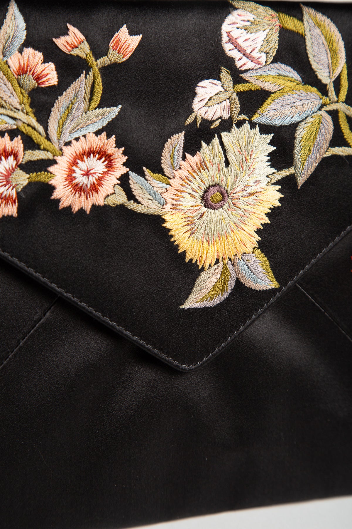 DRIES VAN NOTEN | EMBROIDERED FABRIC CLUTCH - Image 4