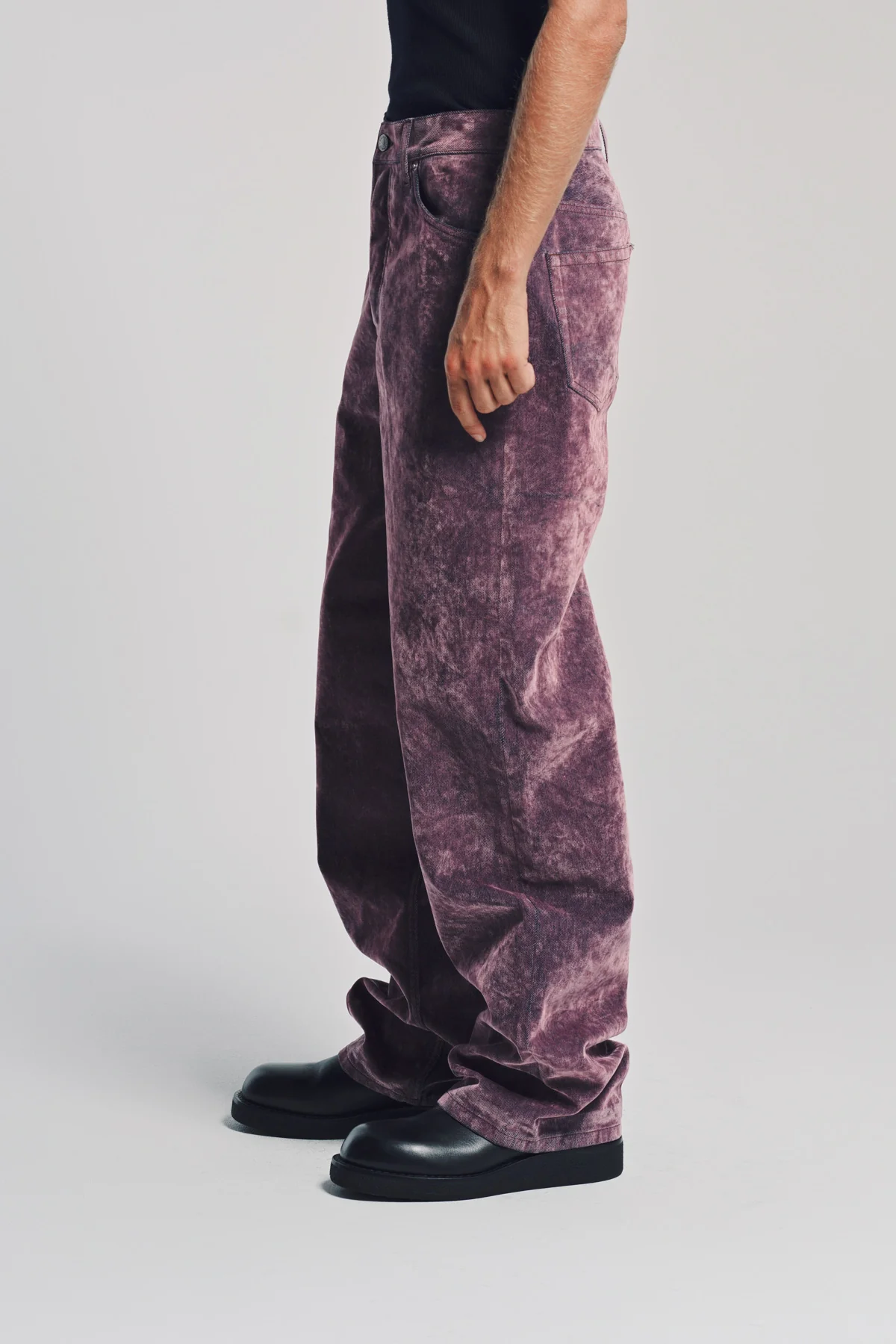 DRIES VAN NOTEN | FLOCKED JEANS - Image 3