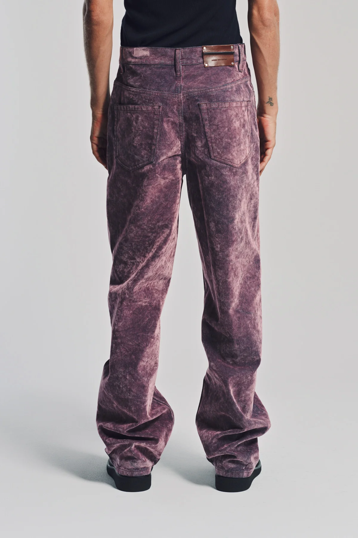 DRIES VAN NOTEN | FLOCKED JEANS - Image 4