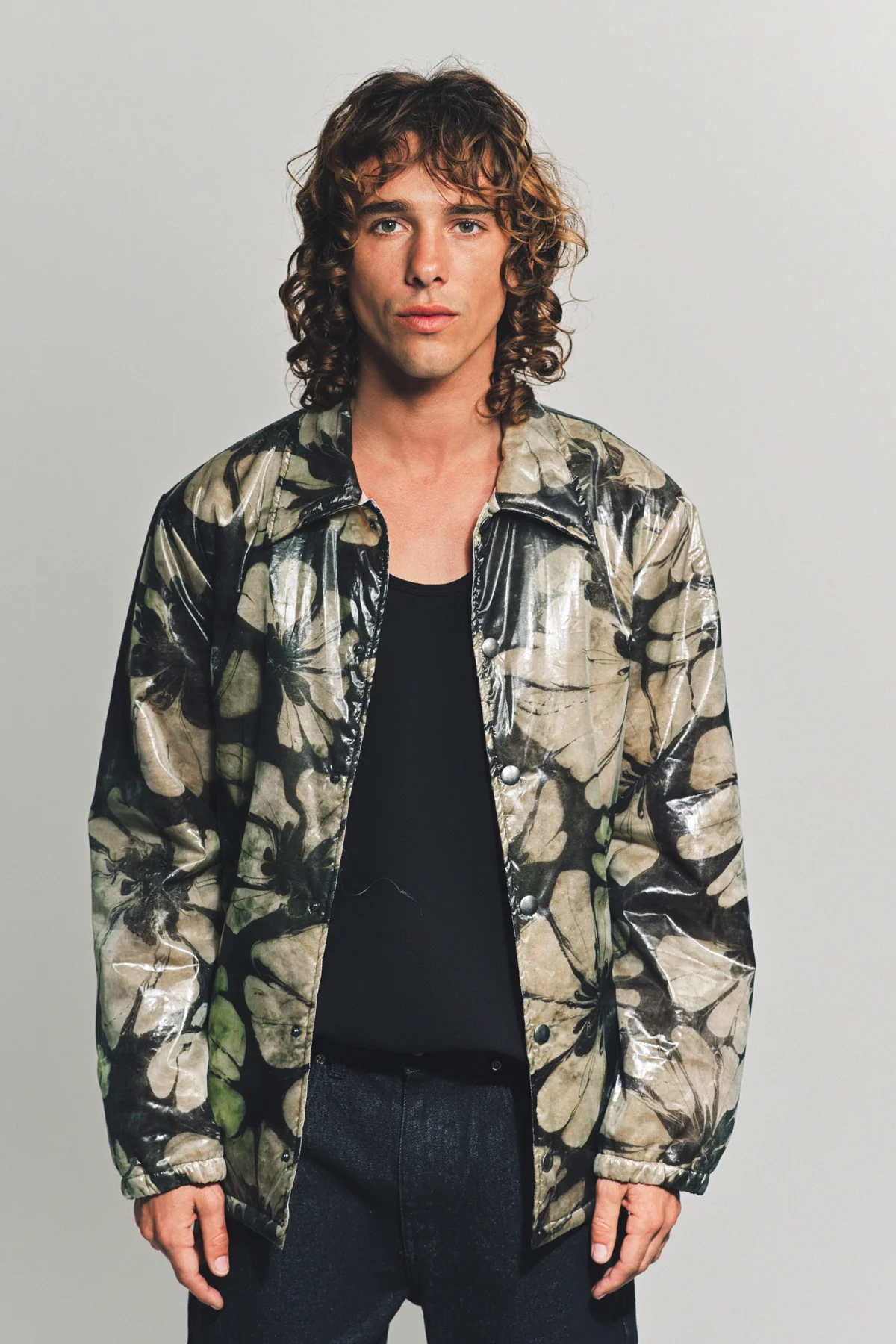 DRIES VAN NOTEN | FLORAL PRINTED COACH JACKET - Image 2