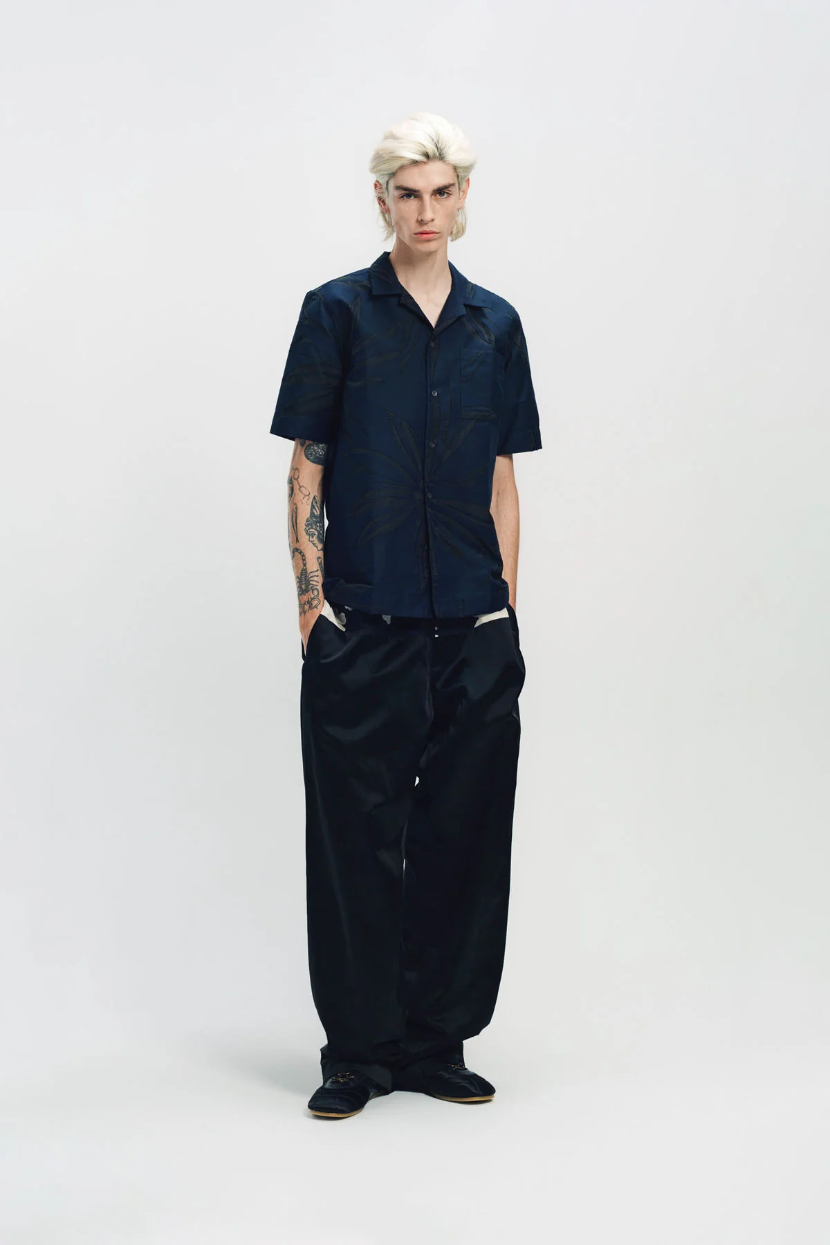 DRIES VAN NOTEN | FLORAL SHORT SLEEVE SHIRT