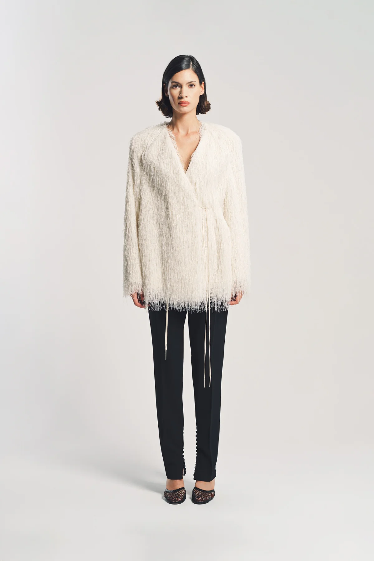 DRIES VAN NOTEN | FRINGED JACKET