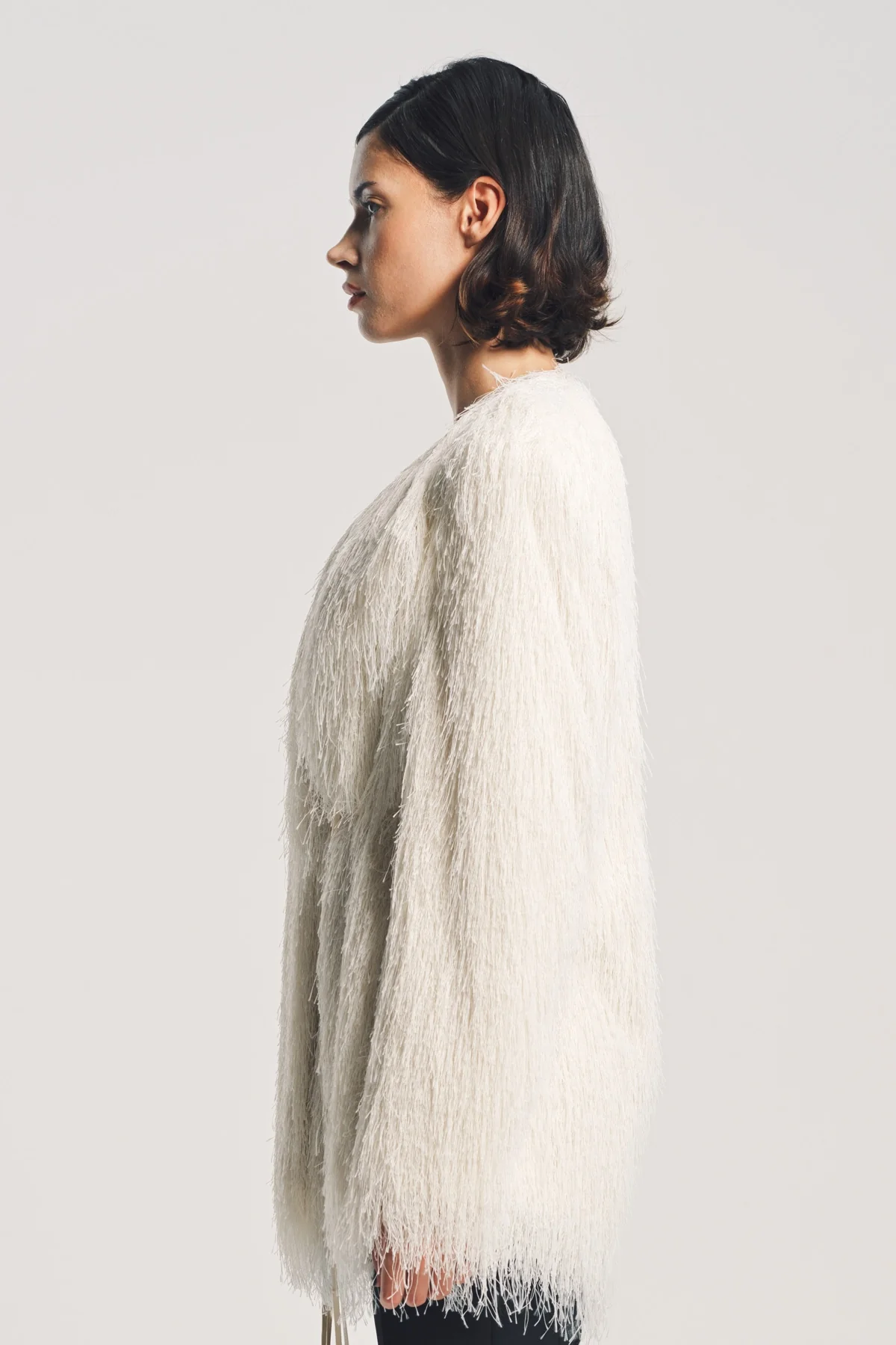 DRIES VAN NOTEN | FRINGED JACKET - Image 3