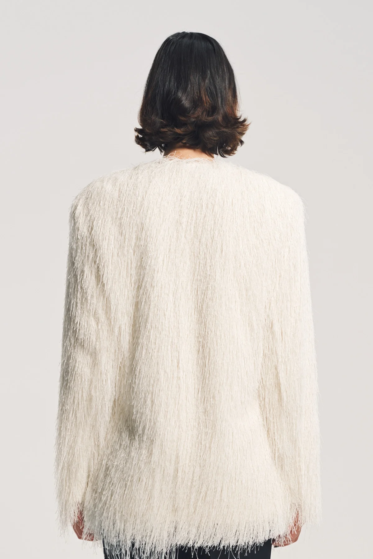 DRIES VAN NOTEN | FRINGED JACKET - Image 4