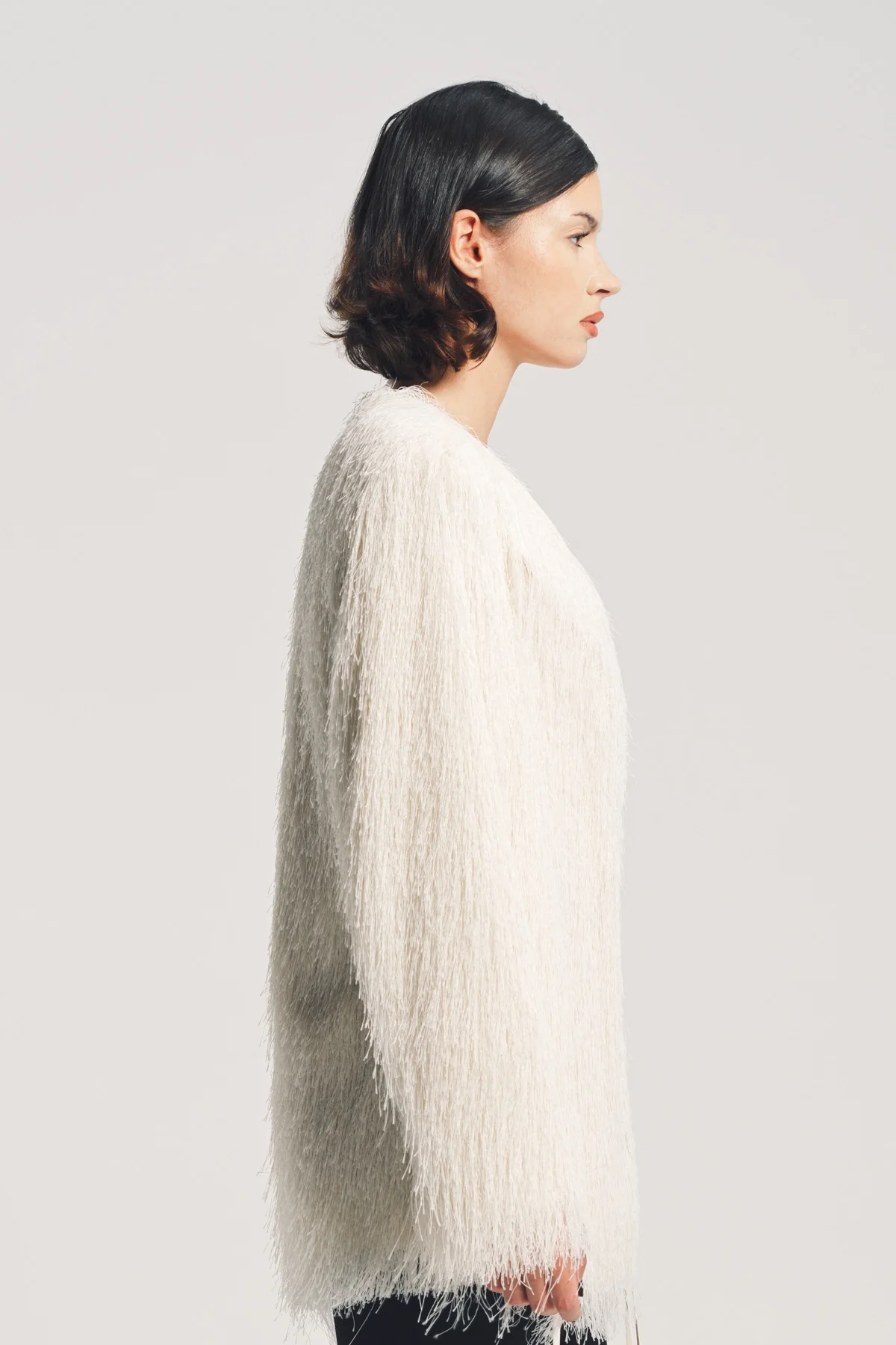 DRIES VAN NOTEN | FRINGED JACKET - Image 5