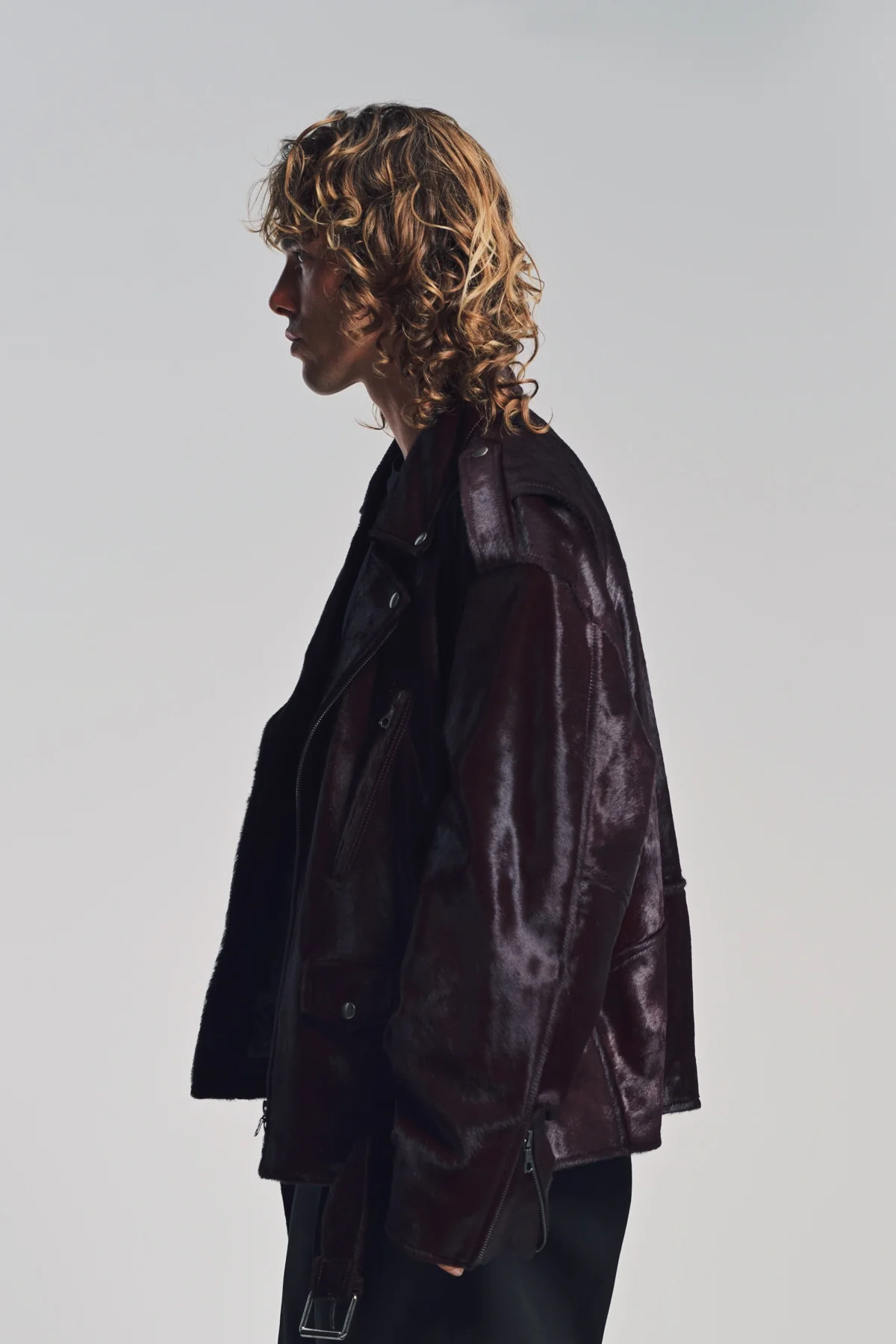 DRIES VAN NOTEN | LEATHER BIKER JACKET - Image 3