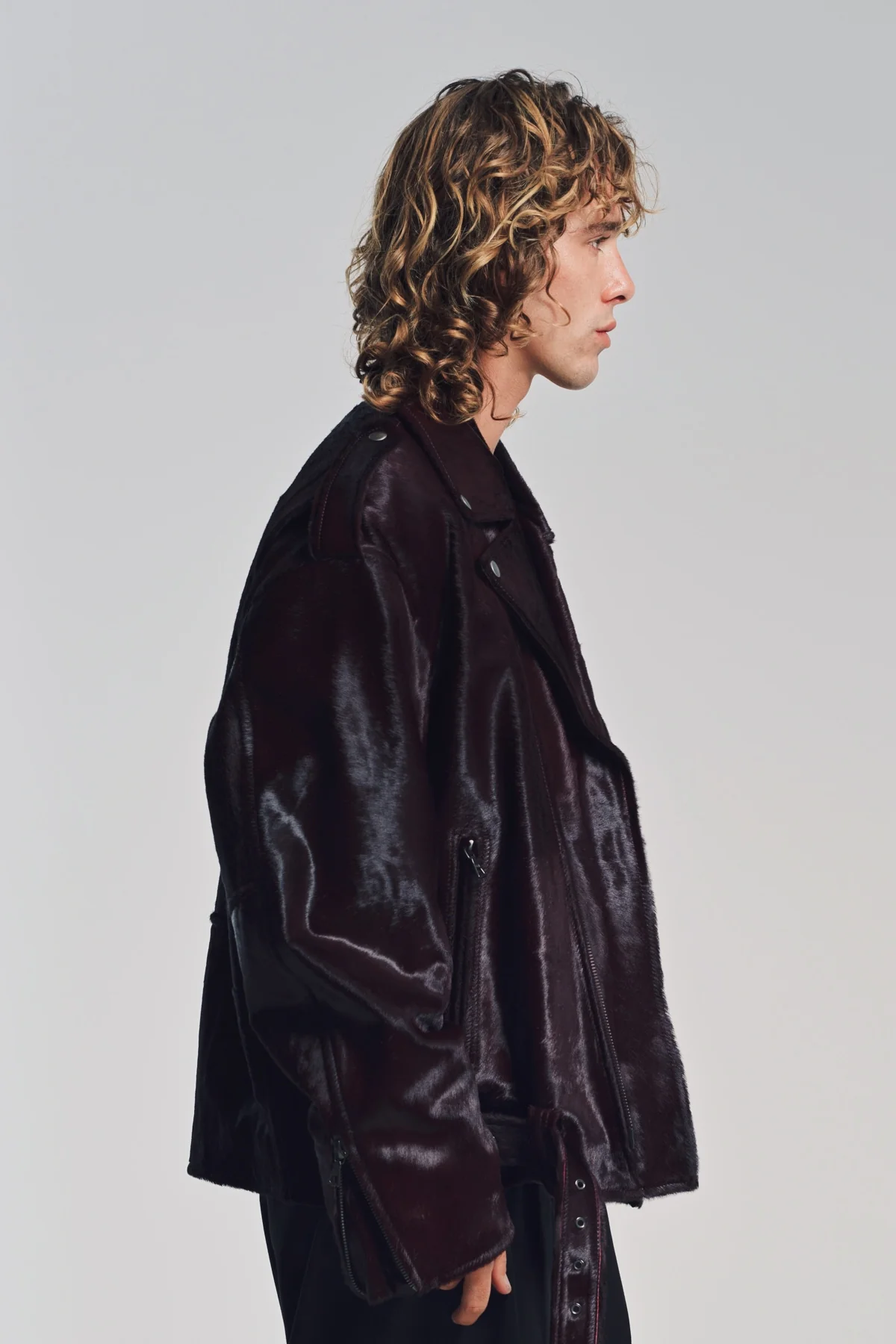 DRIES VAN NOTEN | LEATHER BIKER JACKET - Image 5