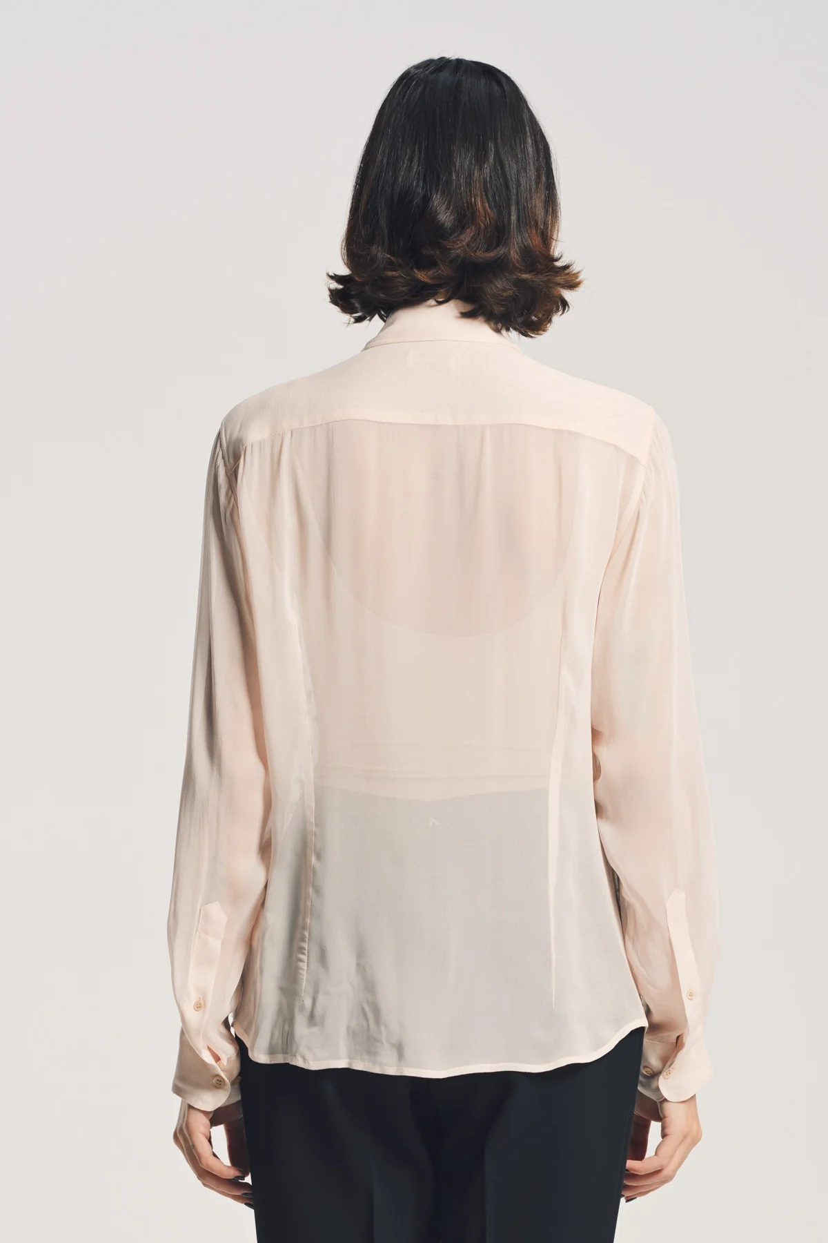 DRIES VAN NOTEN | LONG SLEEVE EMBELLISHED SHIRT - Image 4