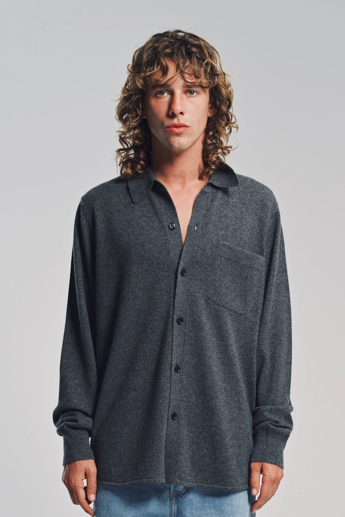 DRIES VAN NOTEN | LONG SLEEVE POCKET SHIRT - Image 2