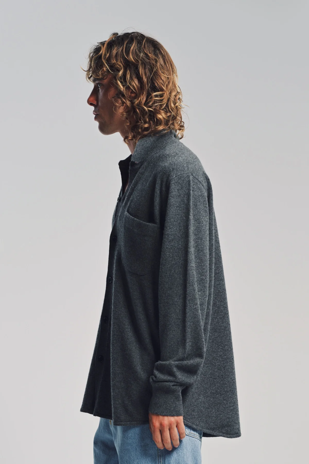 DRIES VAN NOTEN | LONG SLEEVE POCKET SHIRT - Image 3