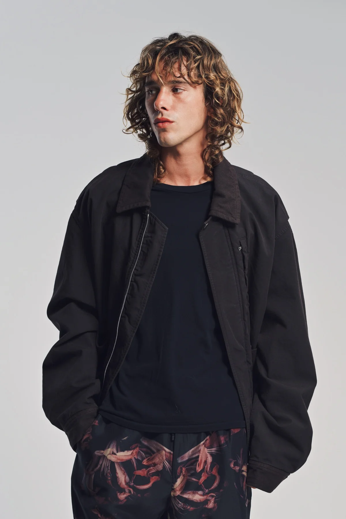 DRIES VAN NOTEN | OVERDYED DOUBLE WEAVE JACKET - Image 2