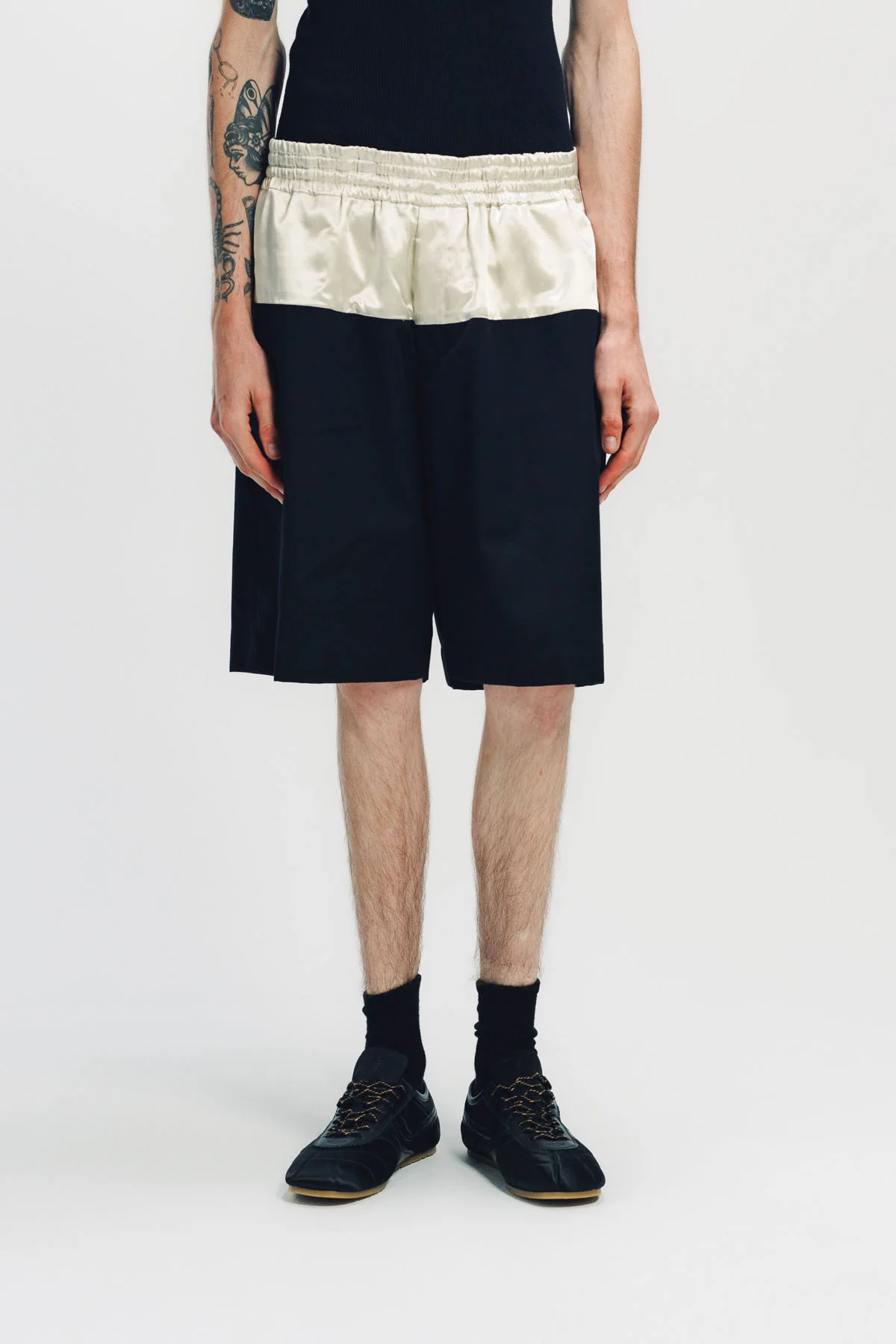 DRIES VAN NOTEN | PABLO TWO-TONE SHORTS - Image 2