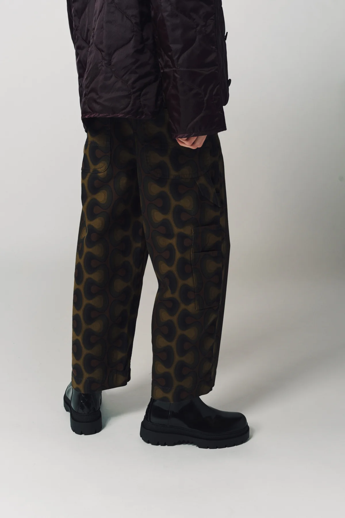 DRIES VAN NOTEN | PRINTED DENIM JEANS - Image 4