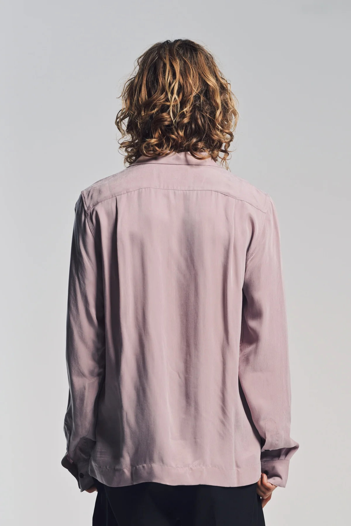 DRIES VAN NOTEN | SAND WASHED LONG SLEEVE SHIRT - Image 4
