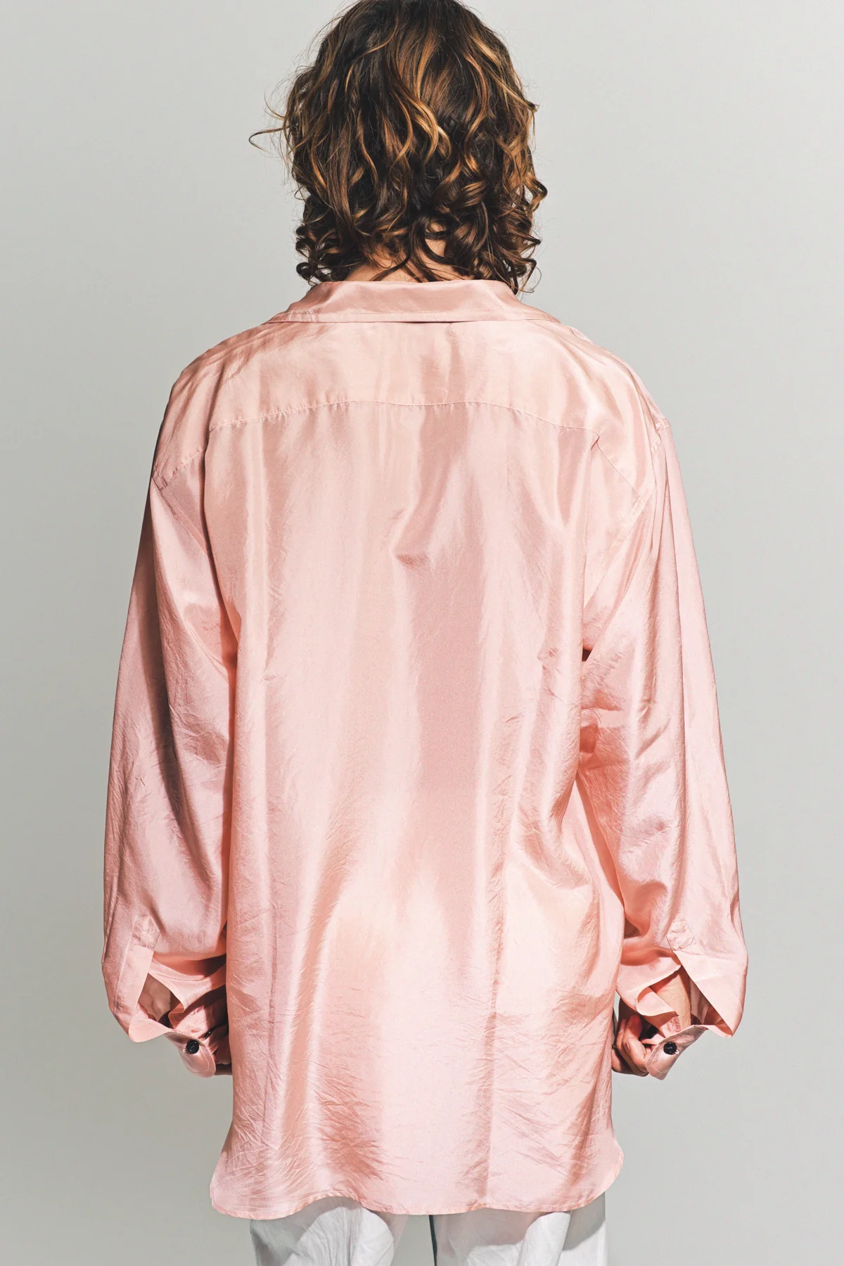 DRIES VAN NOTEN | SILK LONG SLEEVE SHIRT - Image 4