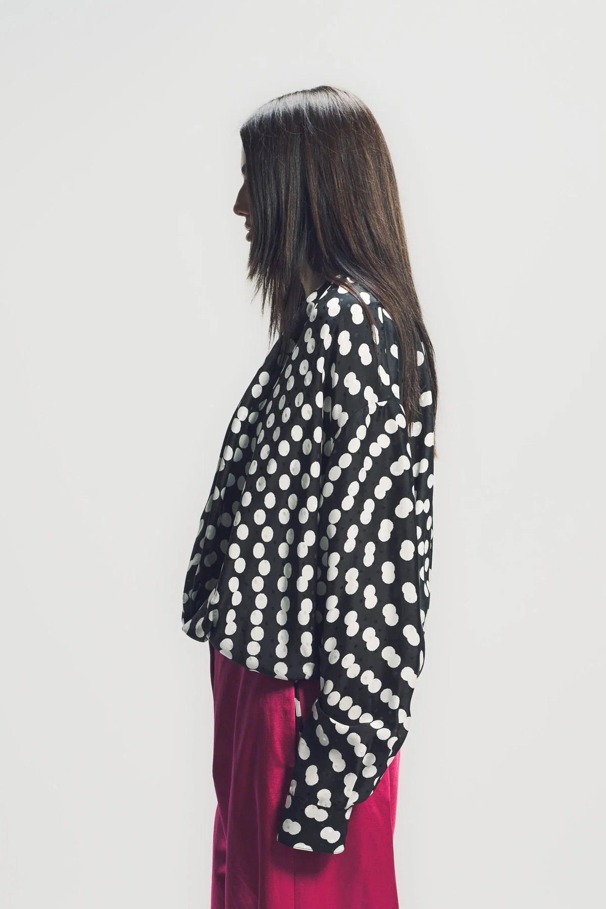 DRIES VAN NOTEN | VISCOSE WRAP SHIRT - Image 3