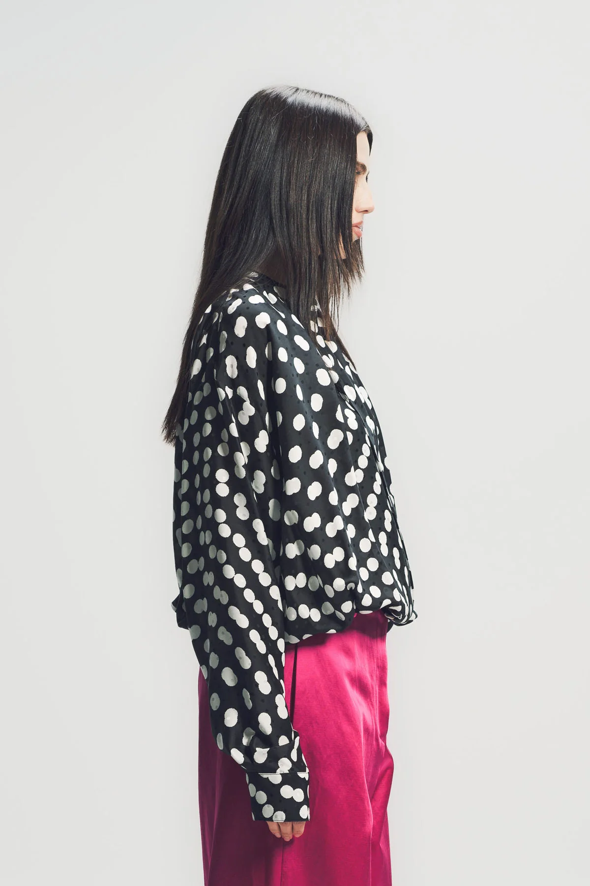 DRIES VAN NOTEN | VISCOSE WRAP SHIRT - Image 5