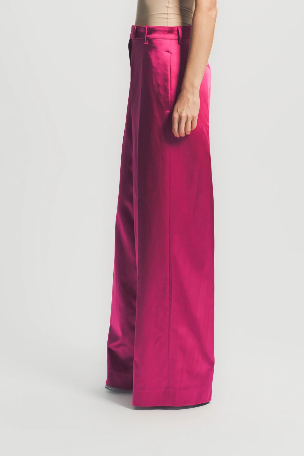 DRIES VAN NOTEN | WASHED SATIN PANTS - Image 3
