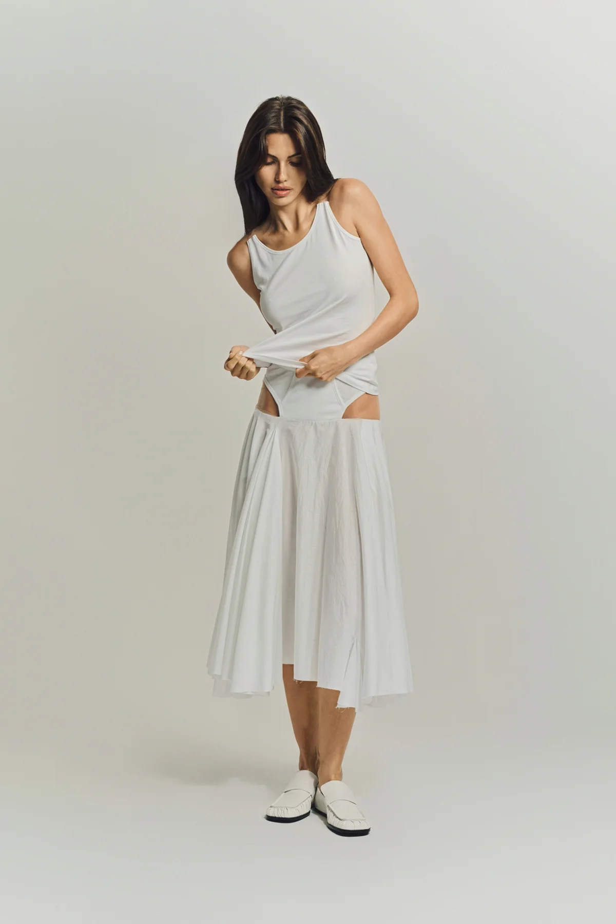DURAN LANTINK | UNDERWEAR RAWEDGE SKIRT