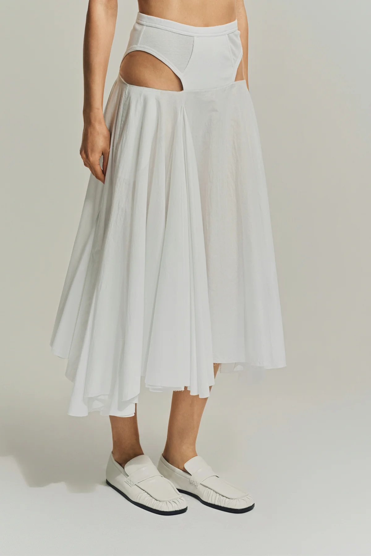 DURAN LANTINK | UNDERWEAR RAWEDGE SKIRT - Image 2