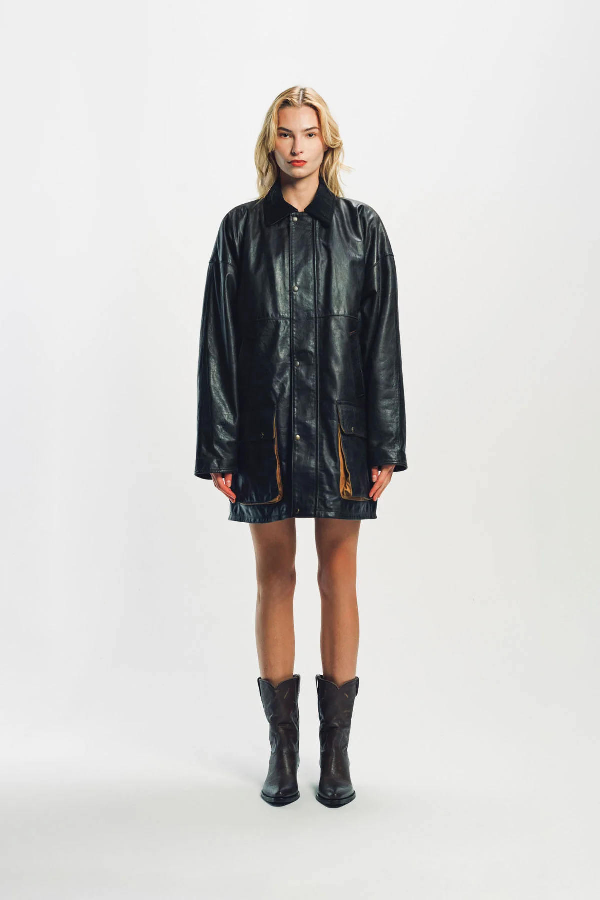 DURAN LANTINK | WAXED LEATHER JACKET - Image 2