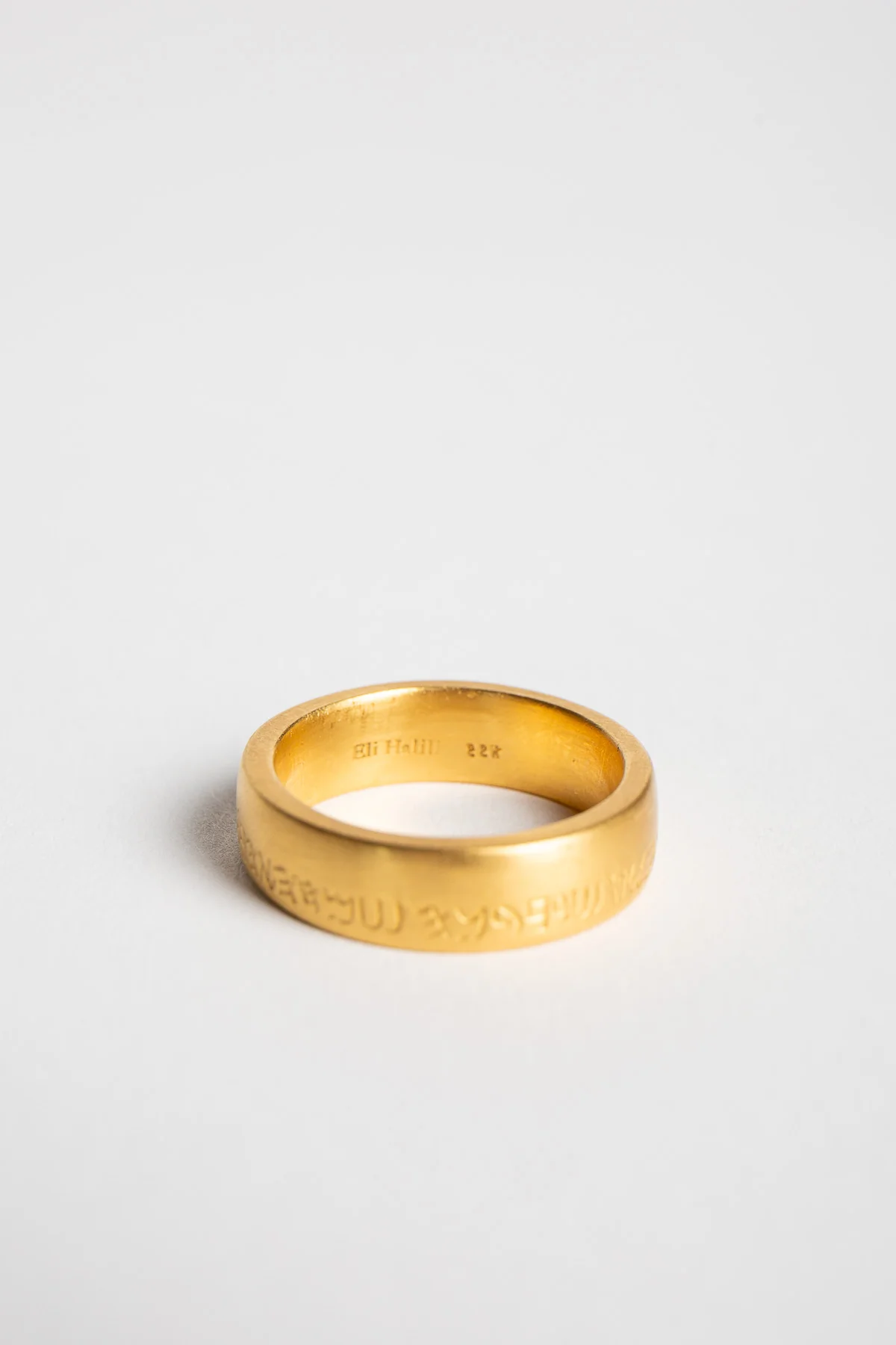 ELI HALILI | YELLOW GOLD SAMARITAN RING - Image 3