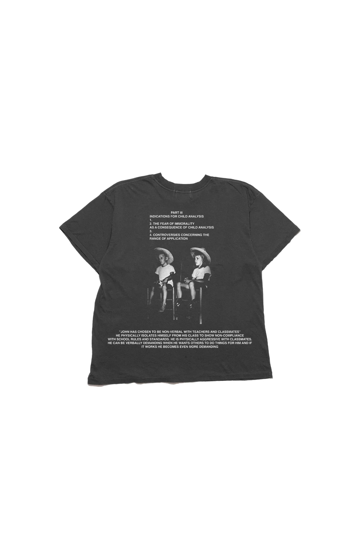 ENFANTS RICHES DÉPRIMÉS | ABNORMALITIES IN EYE CONTACT T-SHIRT - Image 2