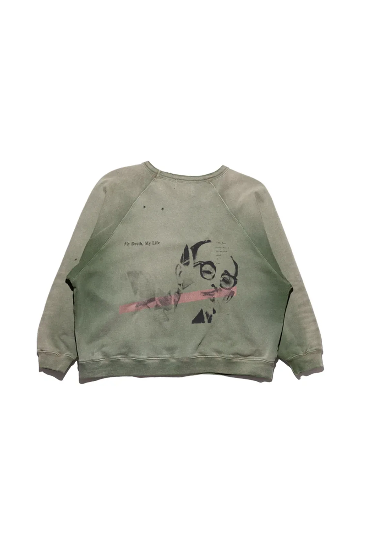 ENFANTS RICHES DÉPRIMÉS | MY DEATH MY LIFE RAGLAN SWEATSHIRT - Image 2