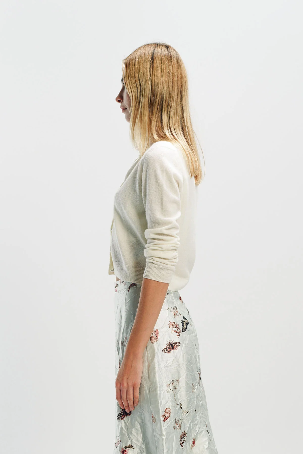 ERDEM | EMBELLISHED CREW NECK CARDIGAN - Image 3