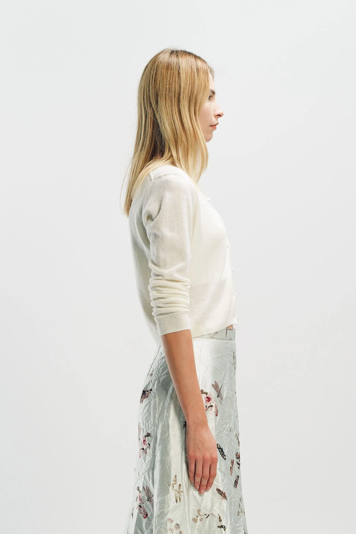 ERDEM | EMBELLISHED CREW NECK CARDIGAN - Image 5