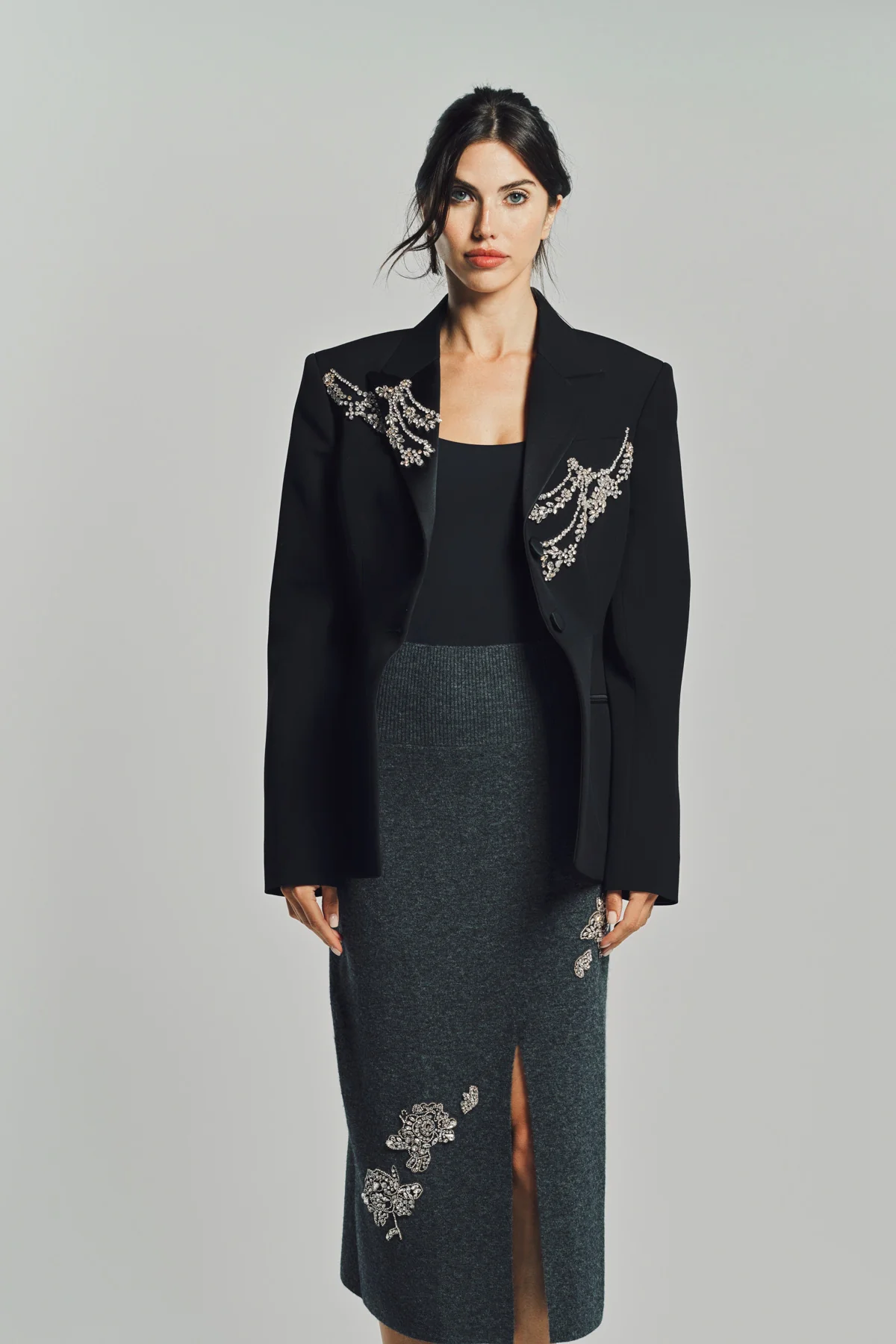 ERDEM | FITTED SINGLE-BREASTED BLAZER - Image 2