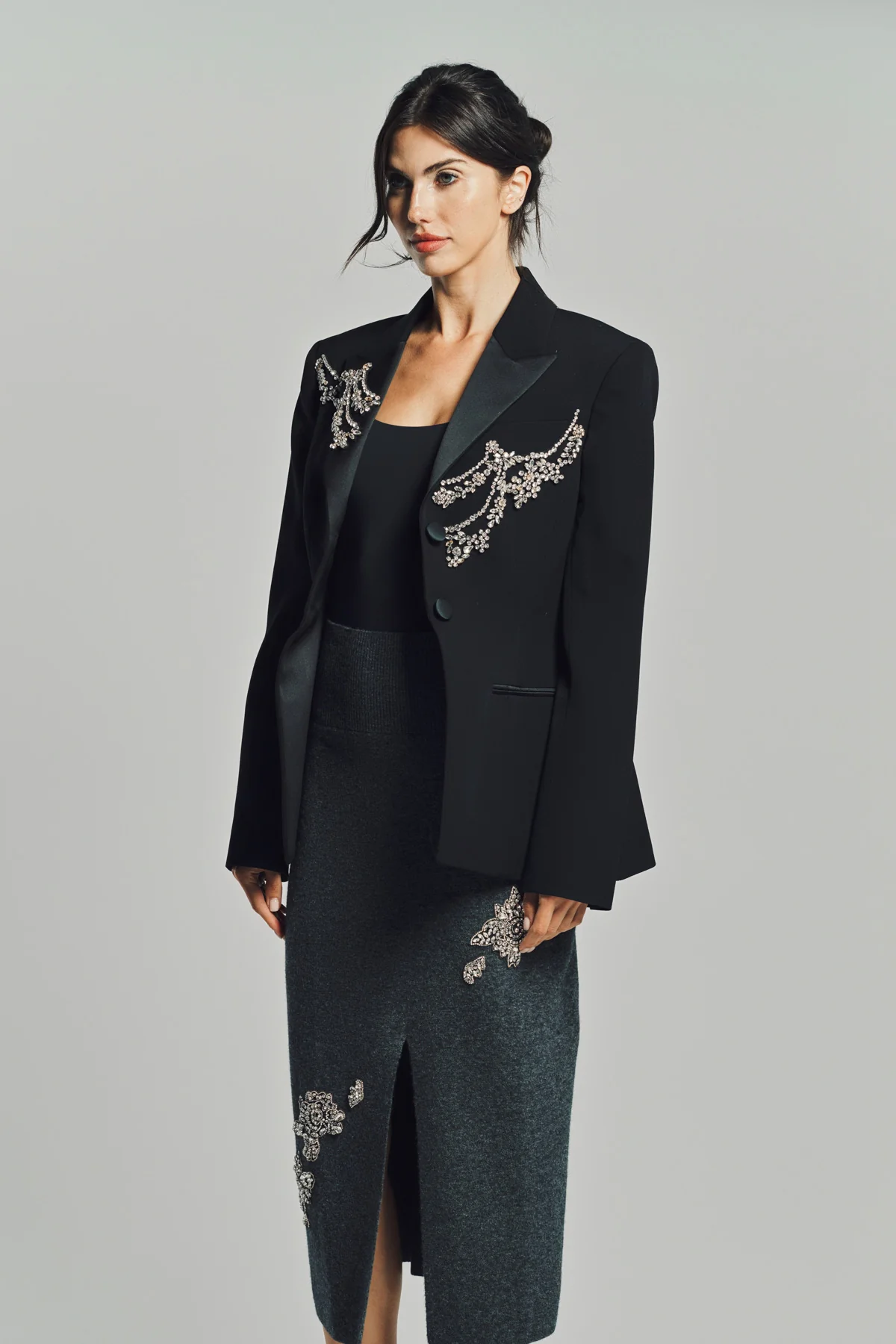 ERDEM | FITTED SINGLE-BREASTED BLAZER - Image 3
