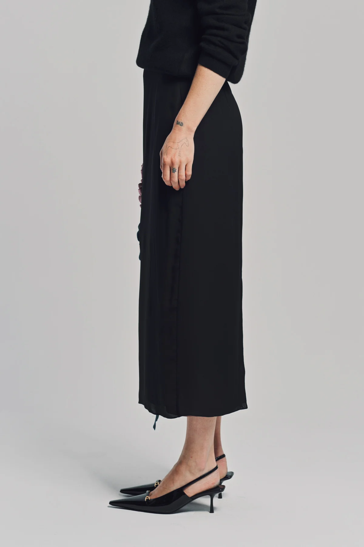 ERDEM | PENCIL MIDI SKIRT - Image 3