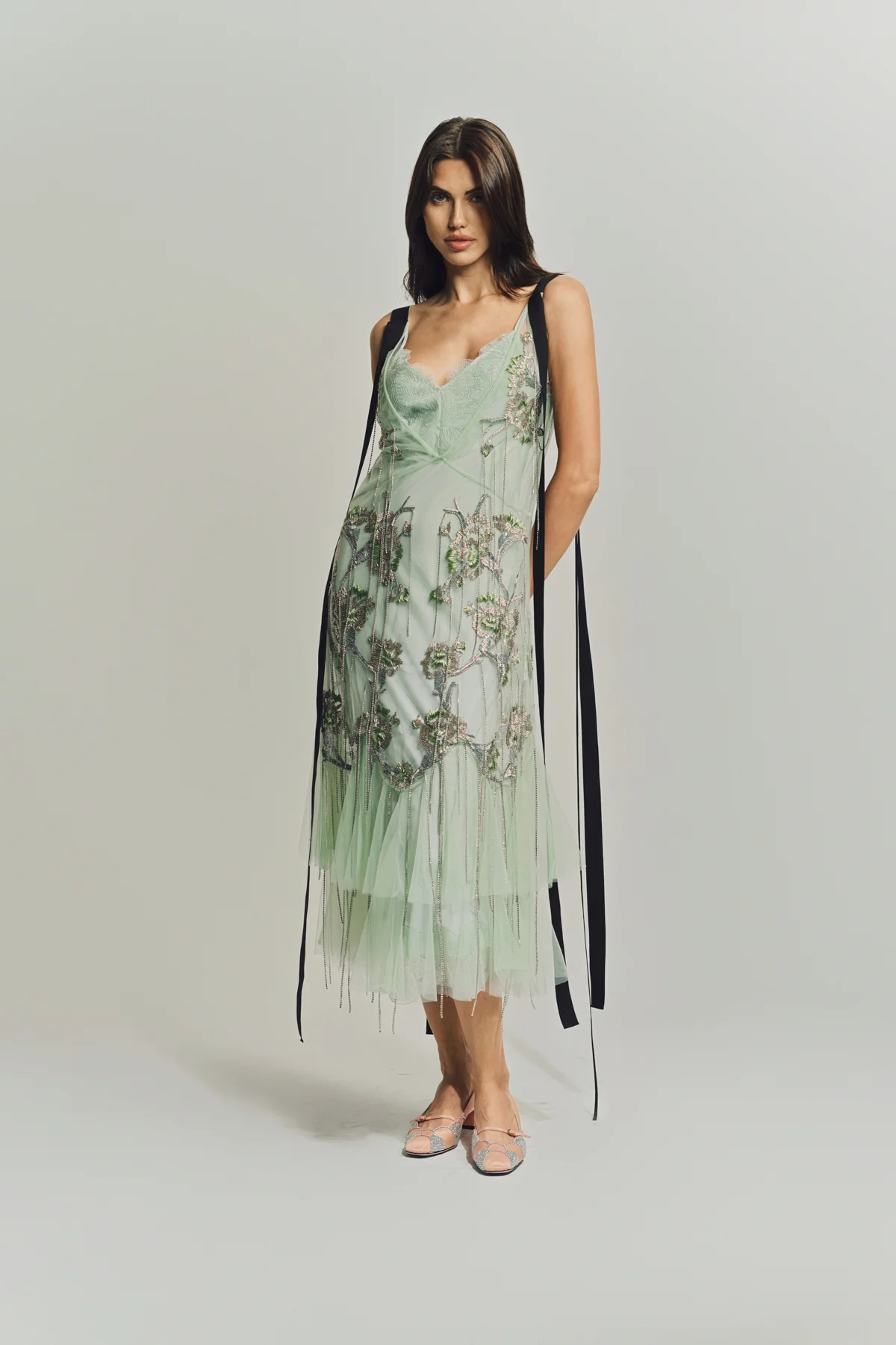 ERDEM | SLIP COCKTAIL DRESS